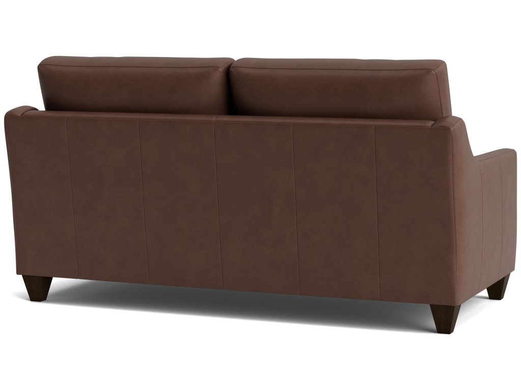 True Custom® Leather Slope Arm Studio Sofa - image 3