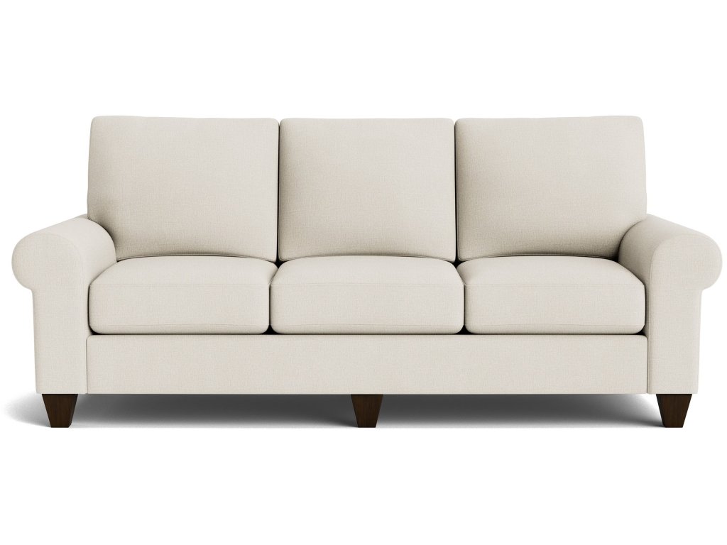 True Custom® Large Roll Arm Sofa - main image