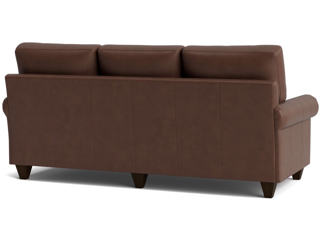 True Custom® Leather Panel Arm Sofa - image 3