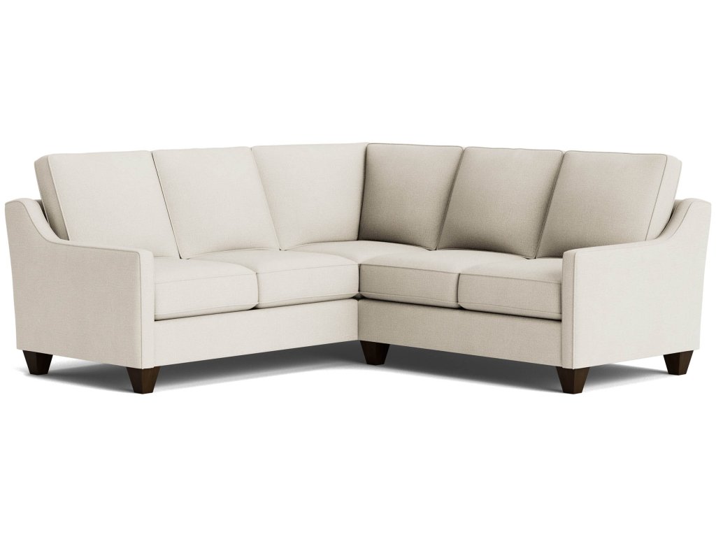 True Custom® Slope Arm L-Shaped Sectional - main image