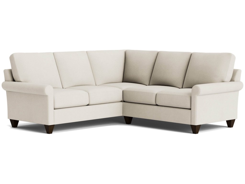 True Custom® Roll Arm L-Shaped Sectional - main image