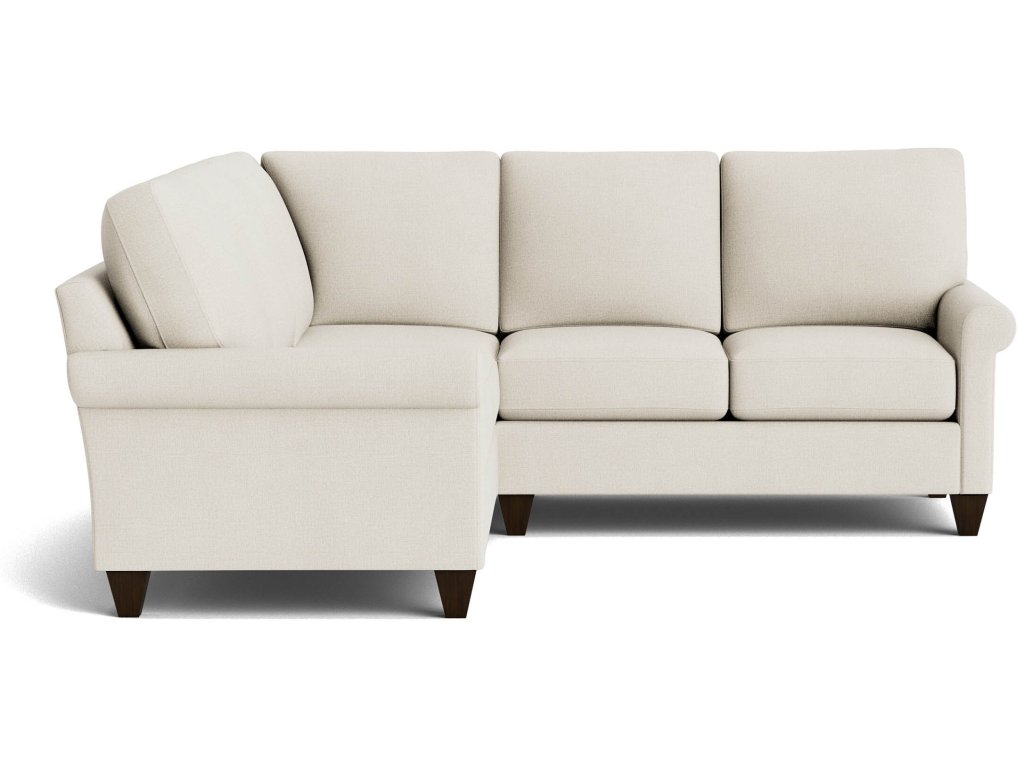 True Custom® Roll Arm L-Shaped Sectional - image 1