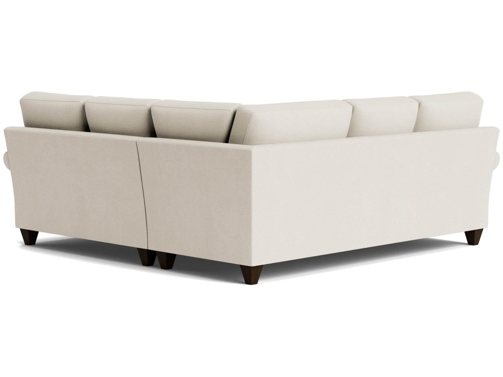 True Custom® Roll Arm L-Shaped Sectional - image 3