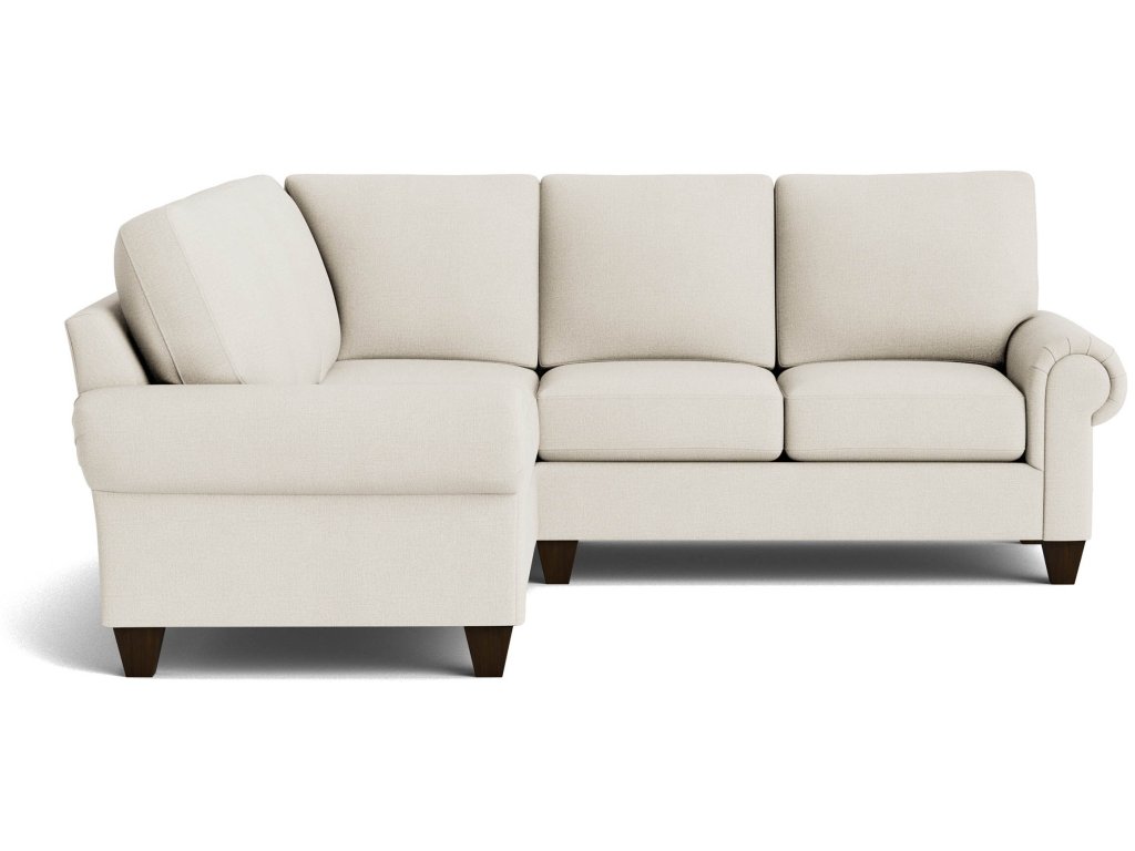 True Custom® Large Panel Arm L-Shaped Sectional - image 1