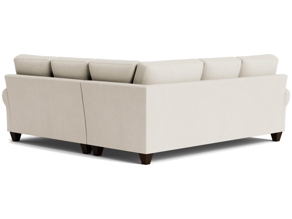 True Custom® Large Panel Arm L-Shaped Sectional - image 3