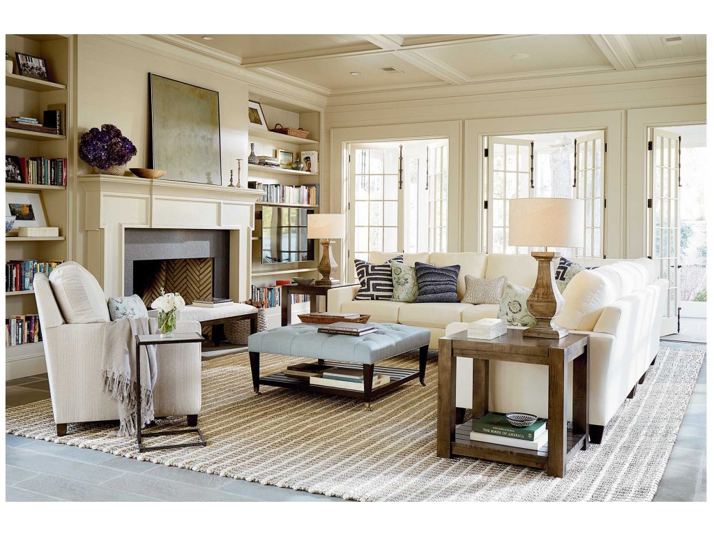 True Custom® Large Track Arm L-Shaped Sectional - image 1