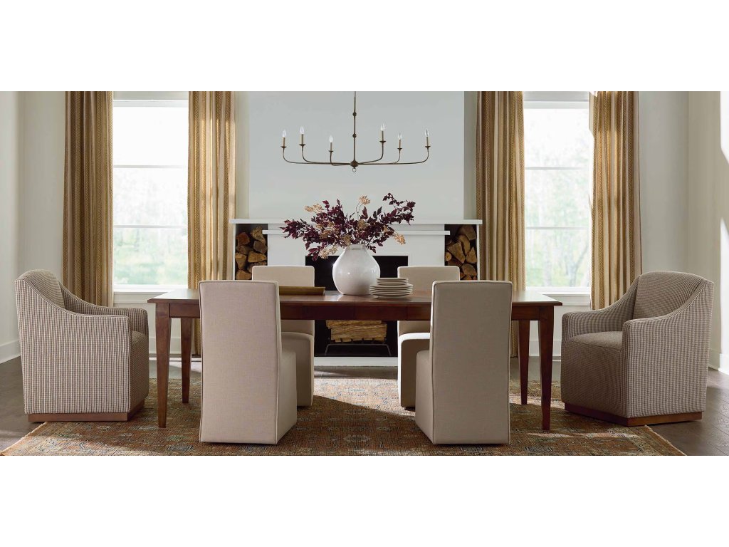 HideAway Solid Maple Gathering Extendable Dining Table - image 1