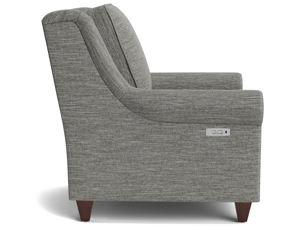 Magnificent Motion Roll Arm Power Wall Recliner - image 3