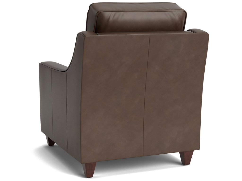 Magnificent Motion Leather Slope Arm Power Wall Recliner - image 6