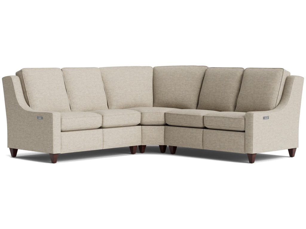 Magnificent Motion Slope Arm Reclining Sectional - main image
