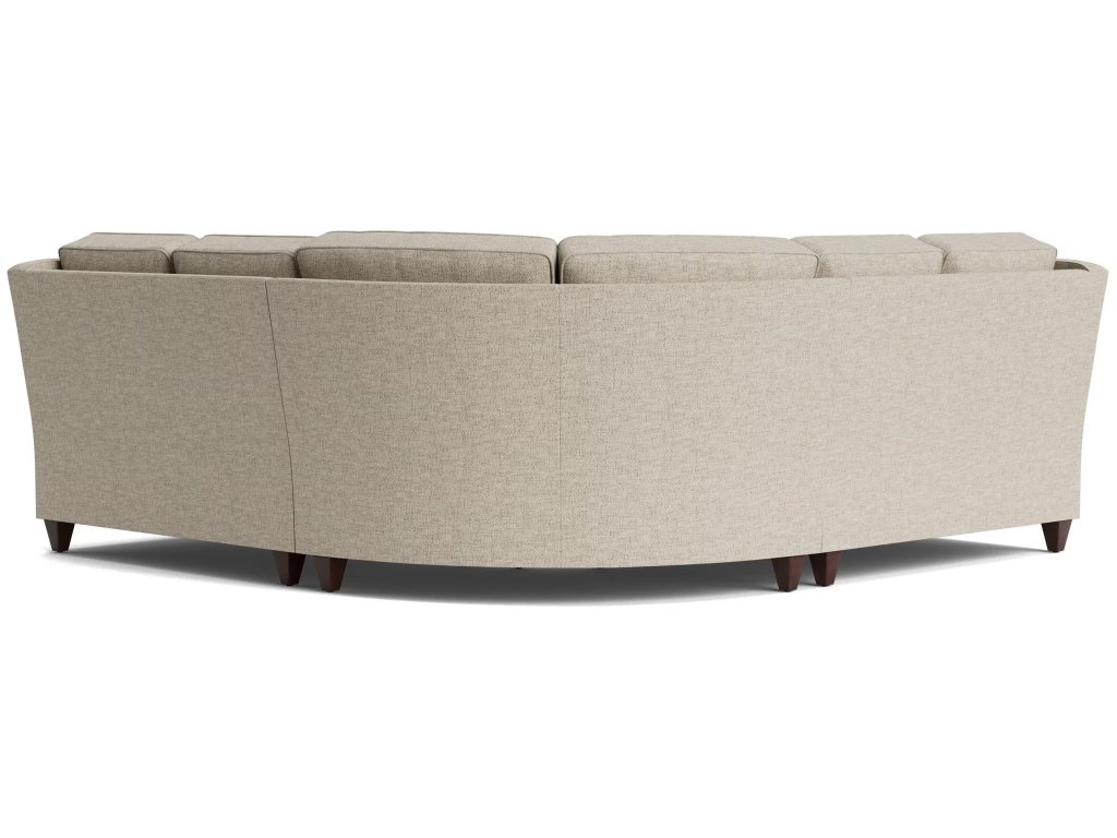 Magnificent Motion Slope Arm Reclining Sectional - image 8