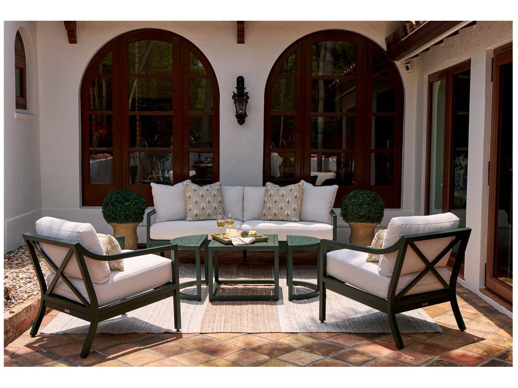 Susanna Outdoor Slope Arm Sofa - image 1