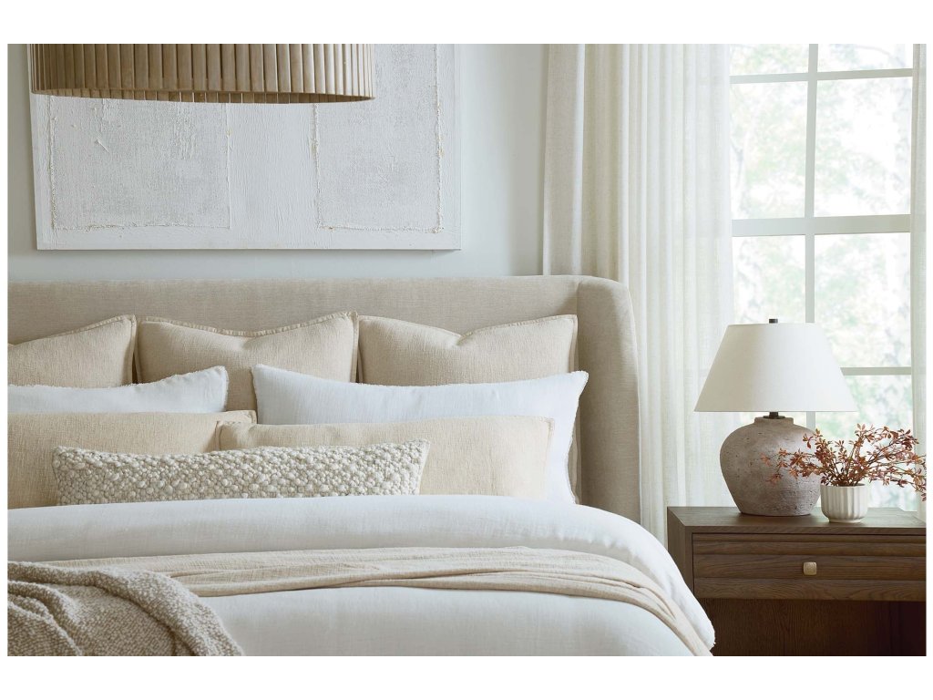 Stacy Upholstered Platform Bed - image 2