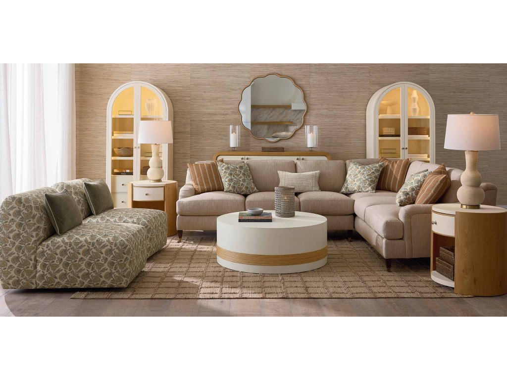 Stockten English Arm L-Shape Sectional with Casters - image 1