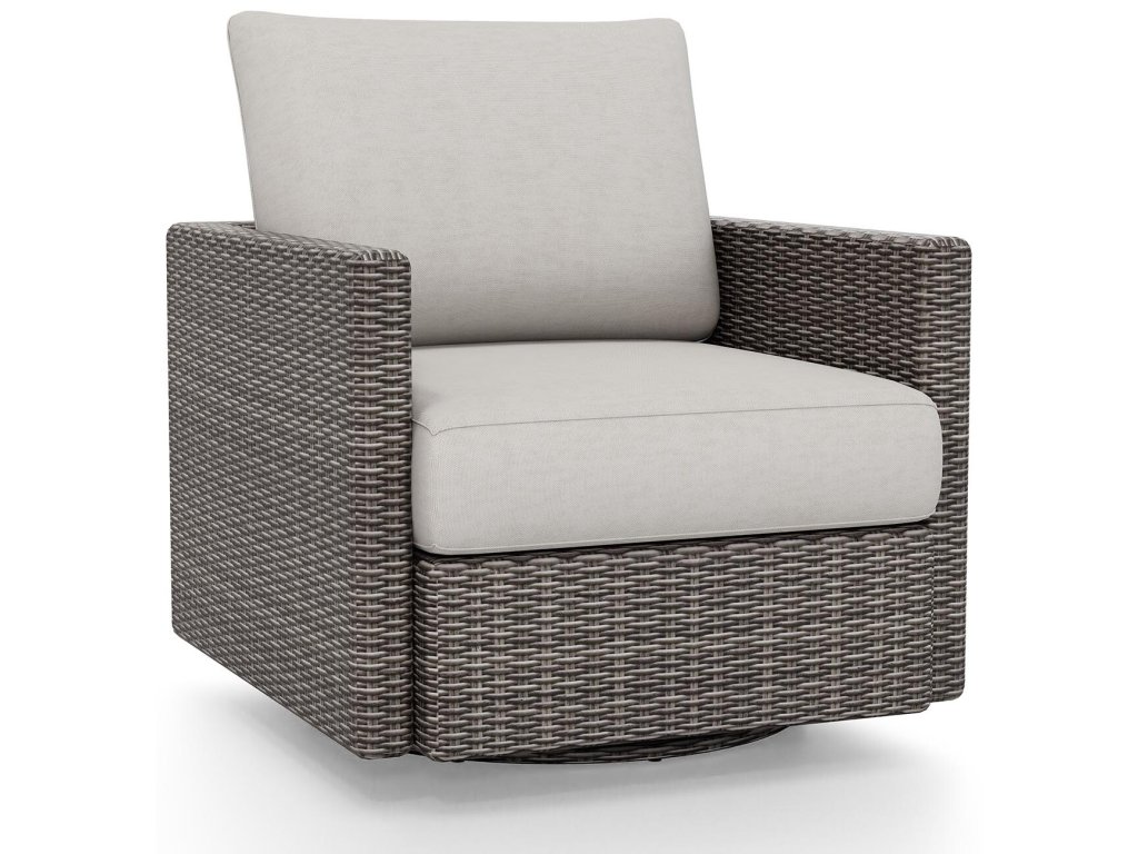 Ashford Outdoor Wicker Swivel Glider - image 3