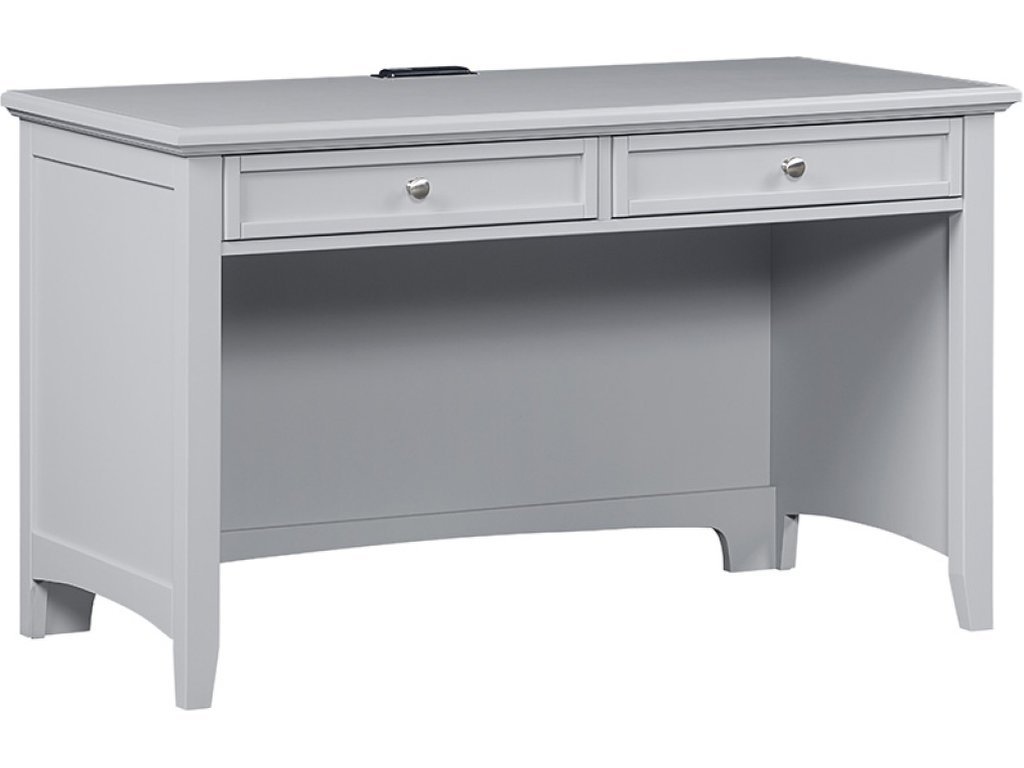 2-Drawer Laptop/Tablet Desk With Charging Station - main image