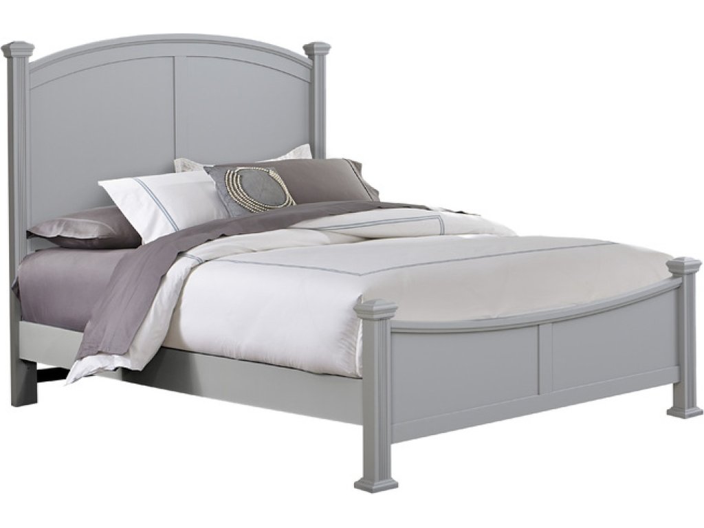 Queen & King Poster Bed - Grey Finish - main image
