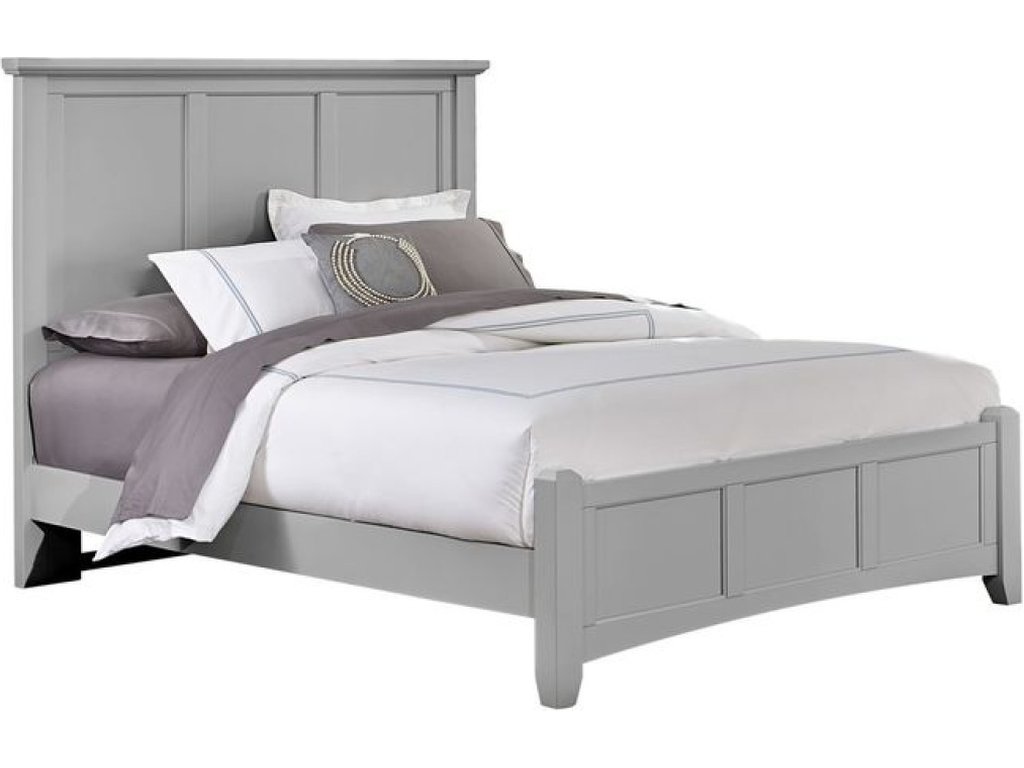 Full ,Queen, & King Mansion Bed - Grey Finish - main image