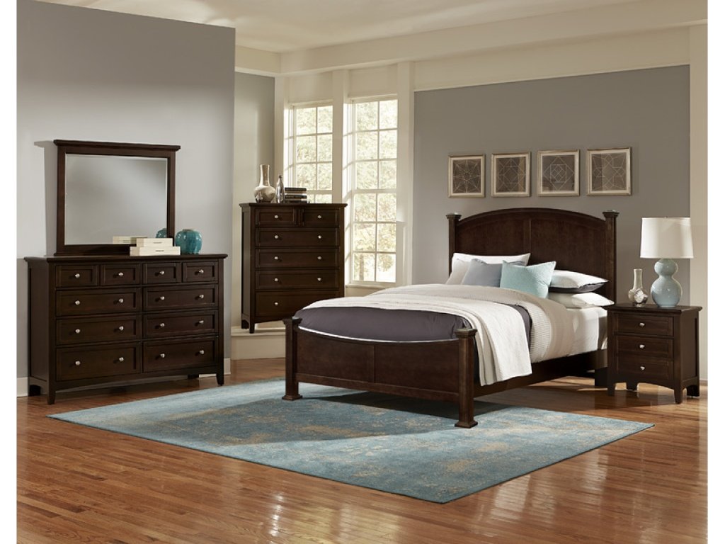 Queen & King Poster Bed - Merlo Finish - image 2