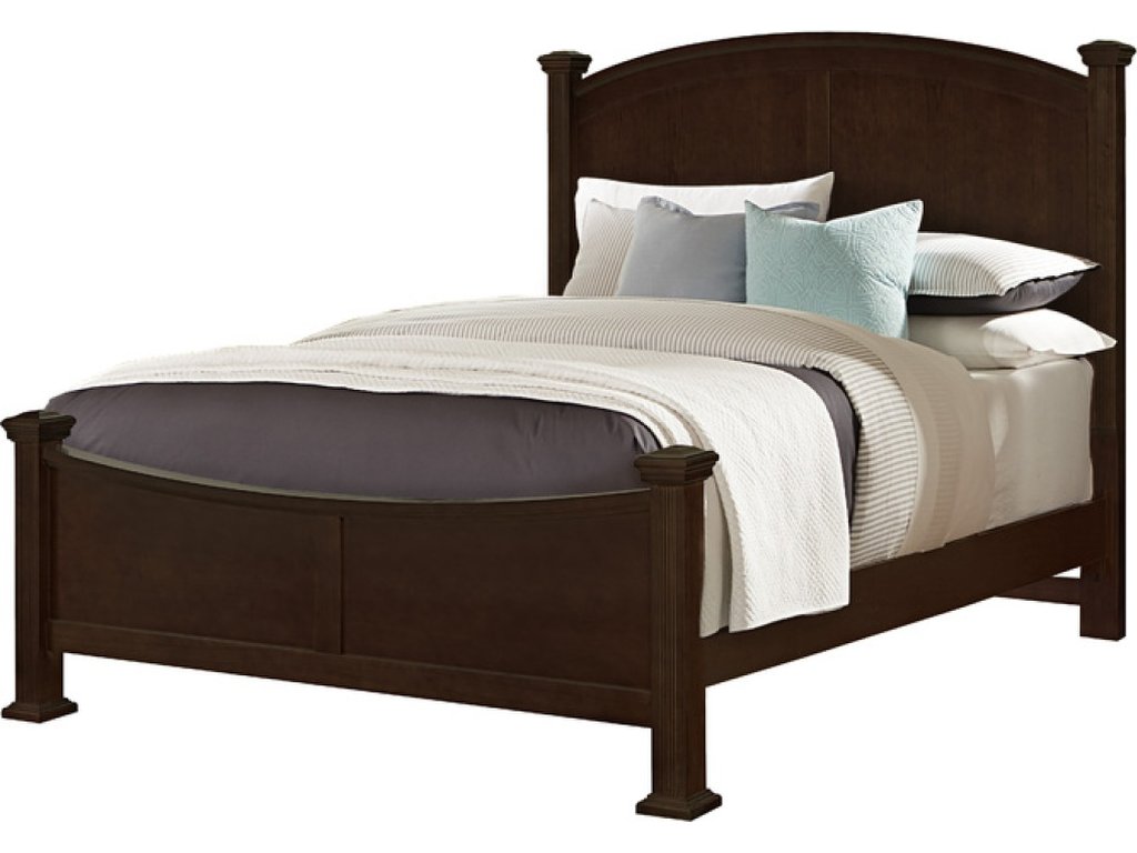 Queen & King Poster Bed - Merlo Finish - main image