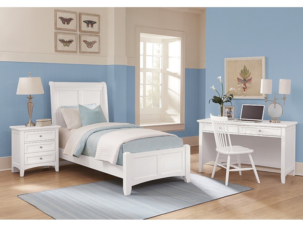2-Drawer Laptop/Tablet Desk With Charging Station - image 2