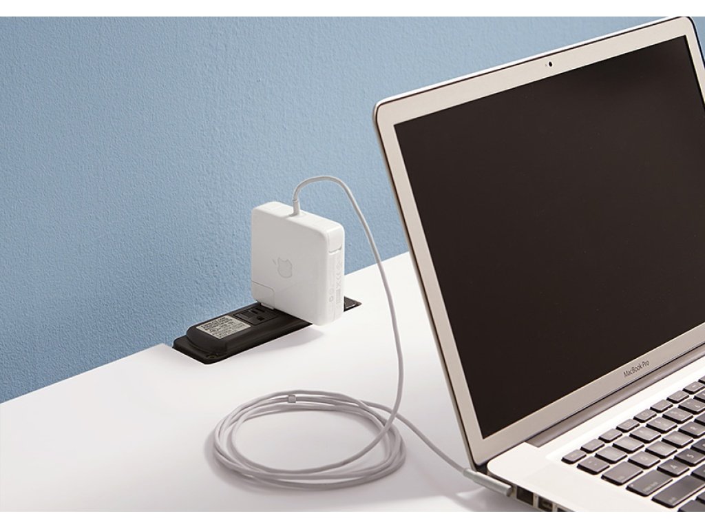 2-Drawer Laptop/Tablet Desk With Charging Station - image 1