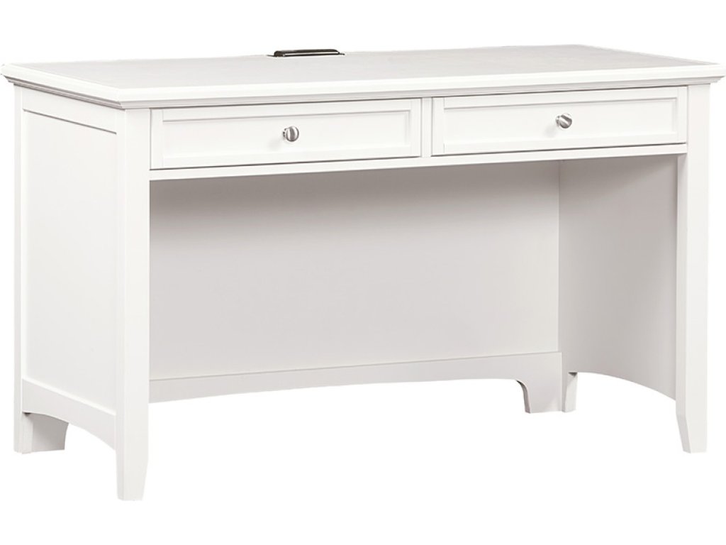 2-Drawer Laptop/Tablet Desk With Charging Station - main image