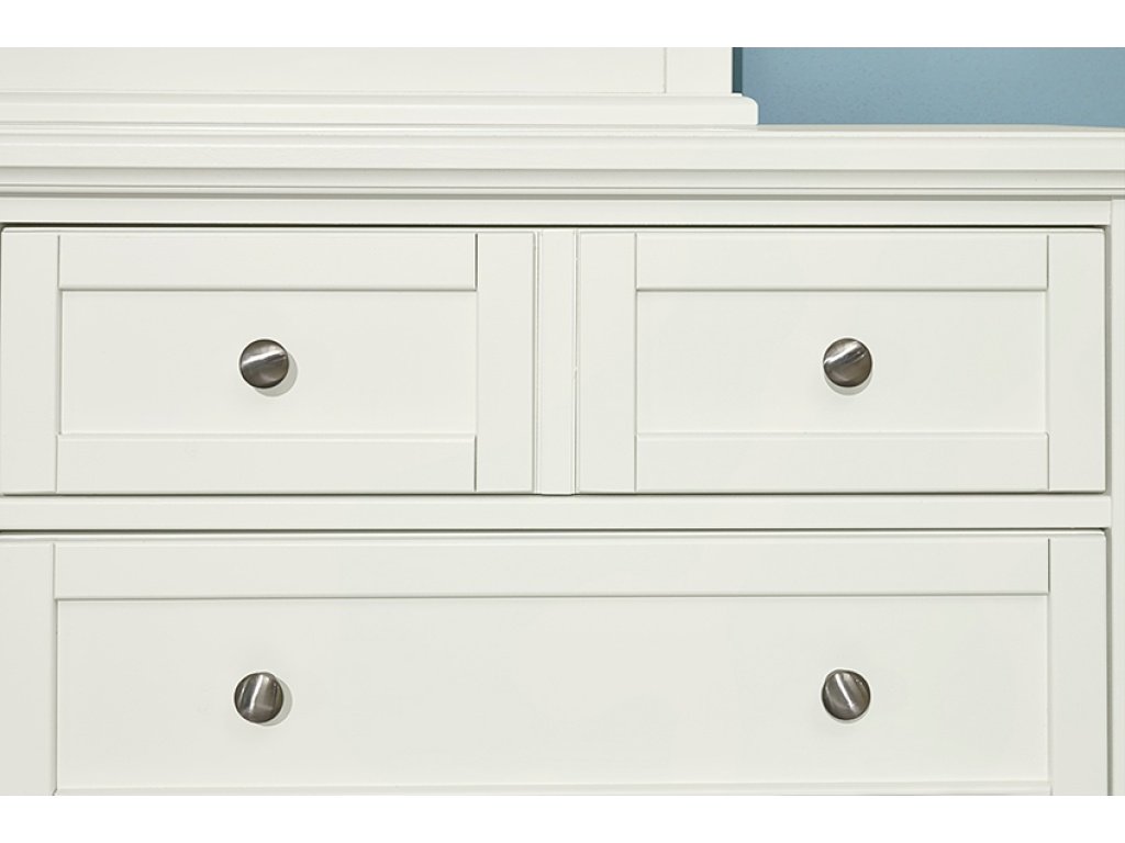 Twin Mansion Storage Bed - White Finish - image 2