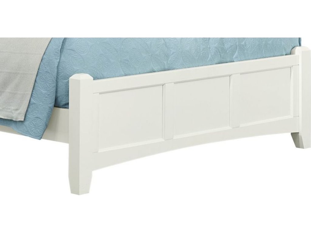 Full, Queen & King Mansion Bed - White Finish - image 2