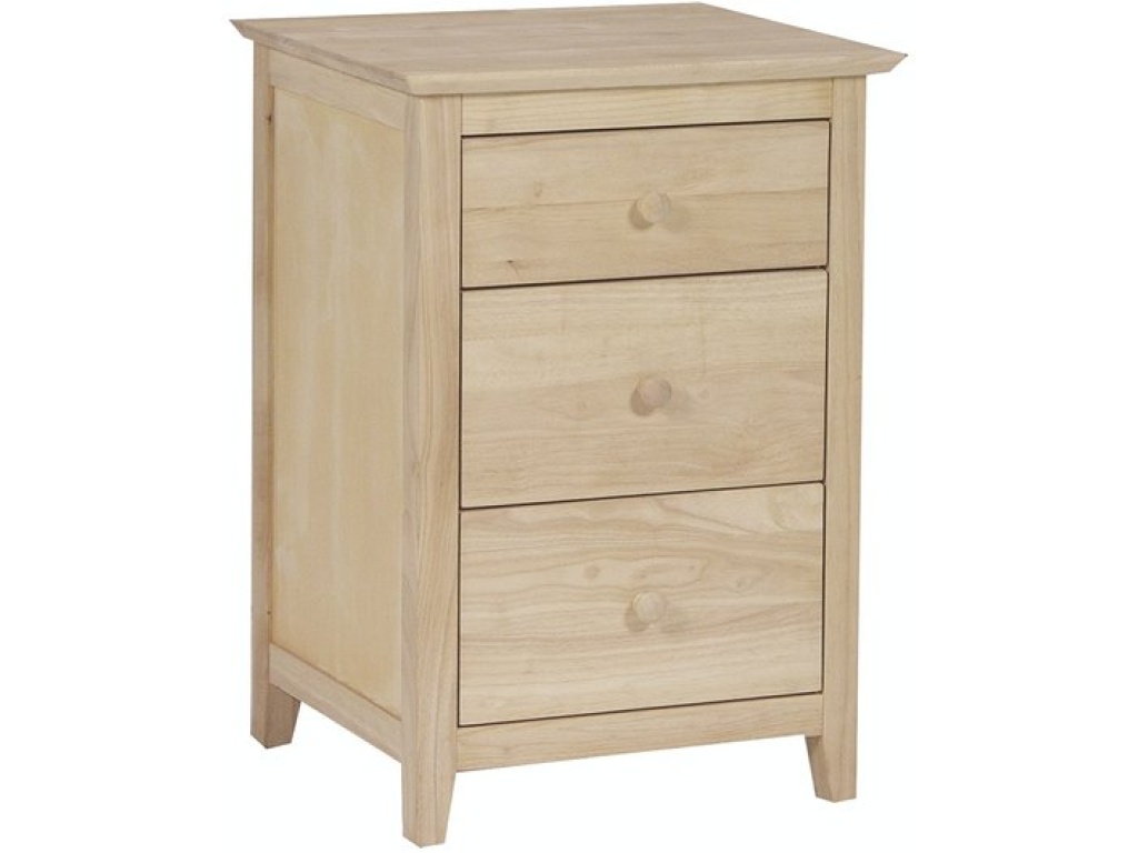 Lancaster 3-Drawer Nightstand - image 1