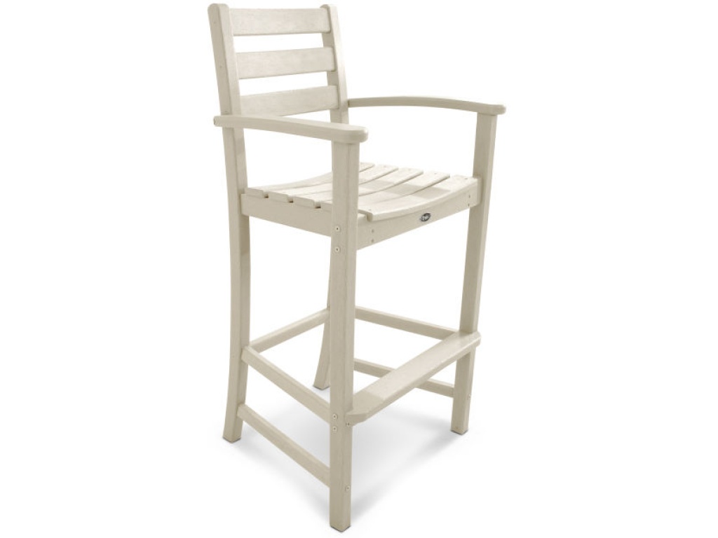 Trex Outdoor Furniture Monterey Bay Bar Arm Chair, alternate view 3