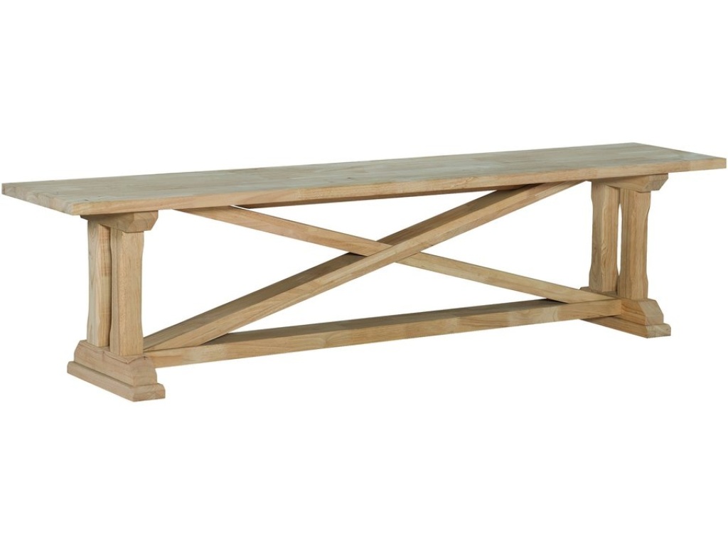 Alexa Trestle Bench Top & Base - image 1