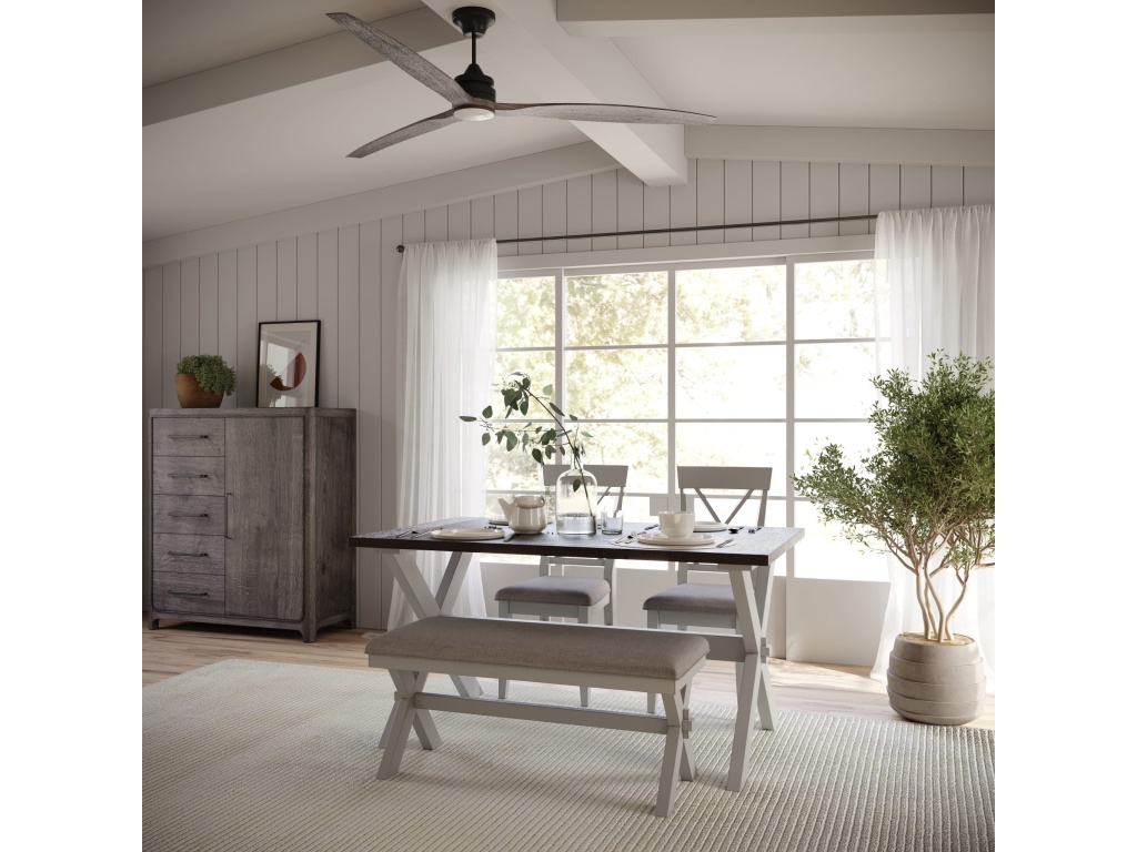 Beauvoir Rectangular Wood Dining Table in Honey Buns - image 1