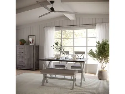 Beauvoir Rectangular Wood Dining Table in Honey Buns - Alternative View