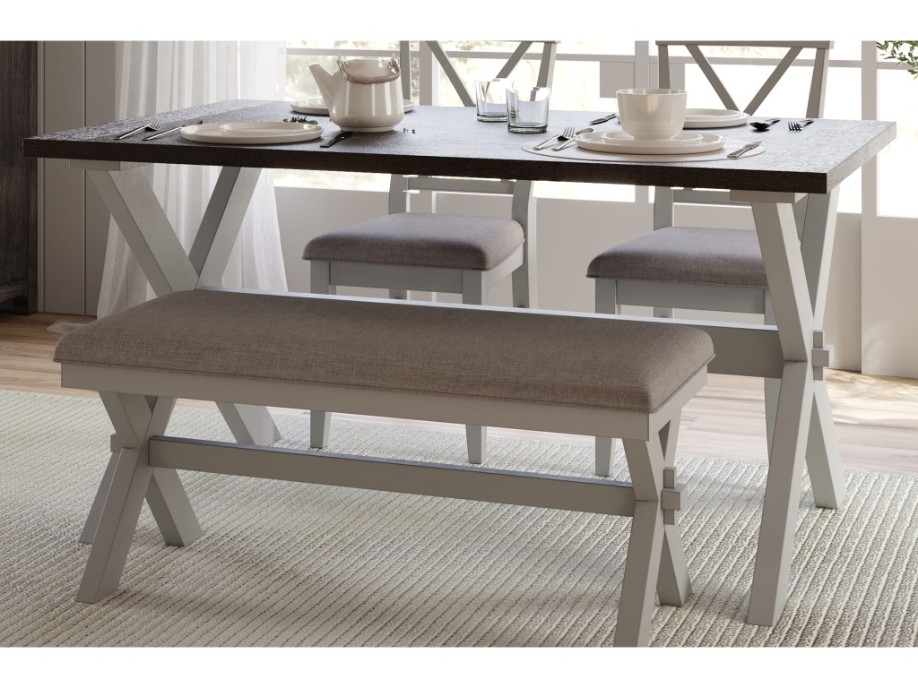 Beauvoir Rectangular Wood Dining Table in Honey Buns - main image