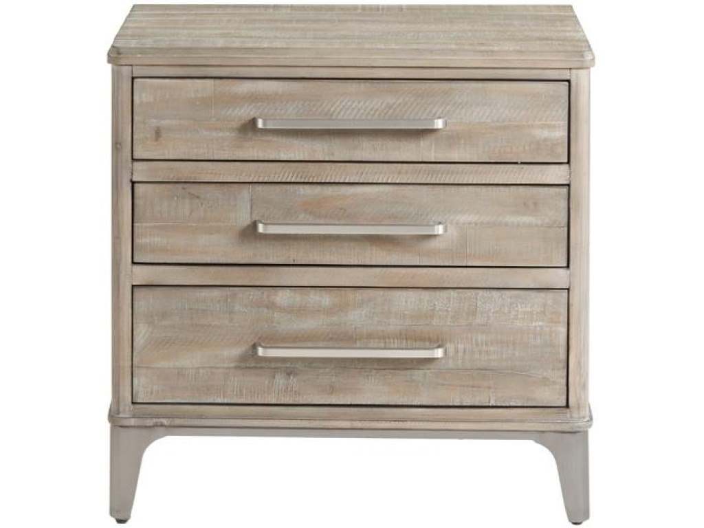 Three Drawer Nightstand - image 1