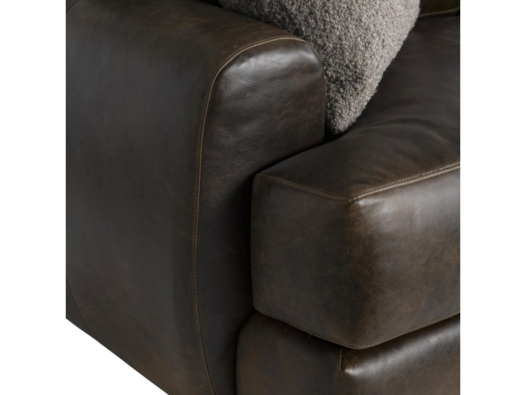 Cameron Leather Swivel Chair - image 4