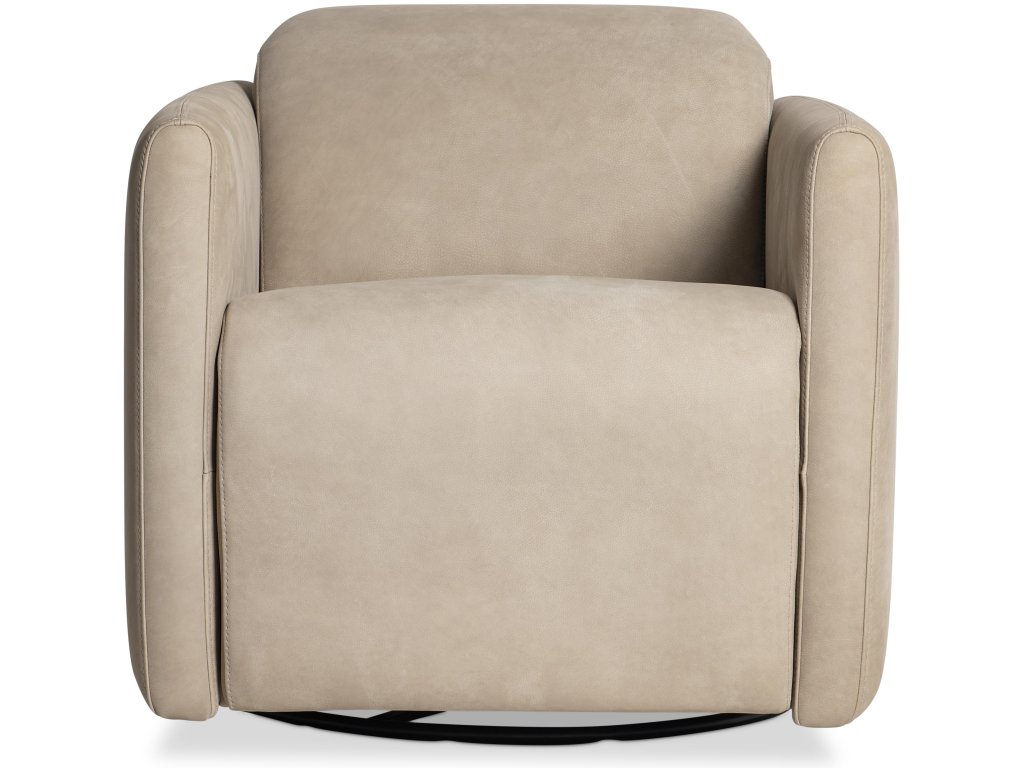 Livvy Leather Power Motion Swivel Chair - image 2