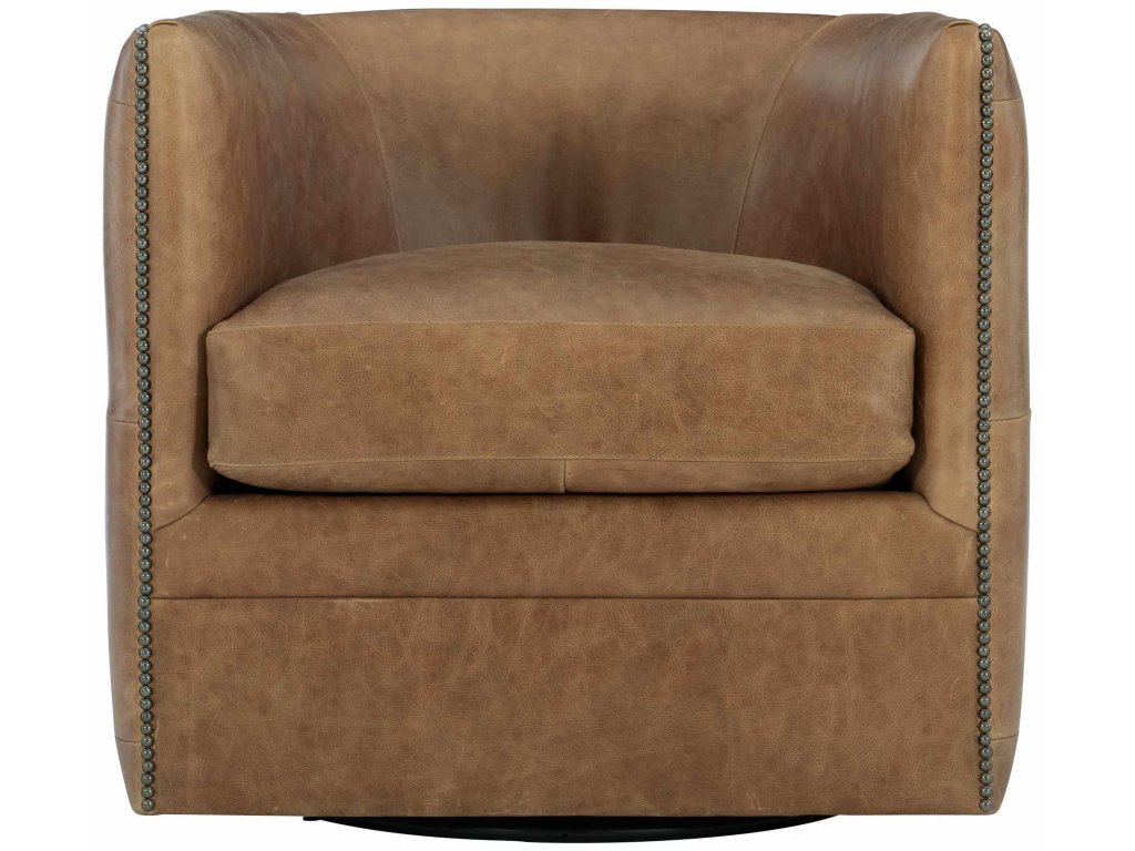 Palazzo Leather Swivel Chair - image 2
