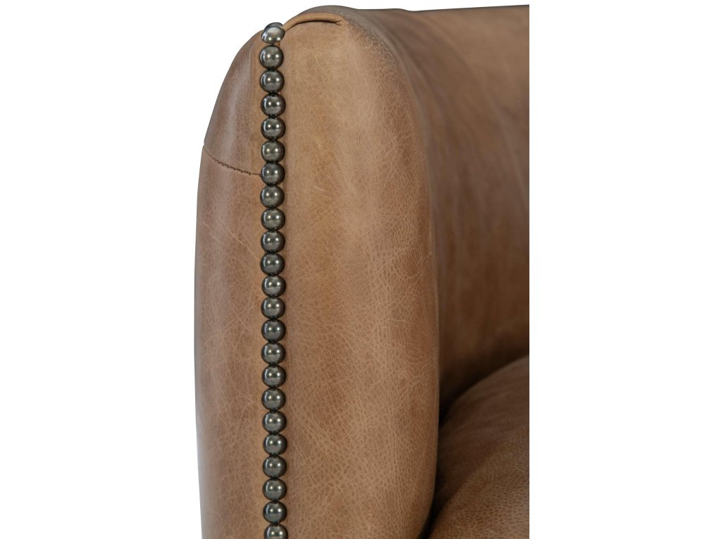 Palazzo Leather Swivel Chair - image 4