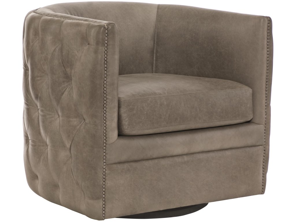 Palazzo Leather Swivel Chair - main image