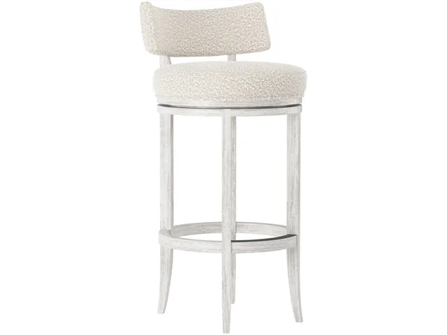 Hirsch Fabric Bar Stool