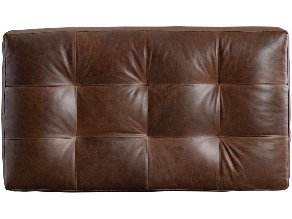 Nest Leather Ottoman - image 4