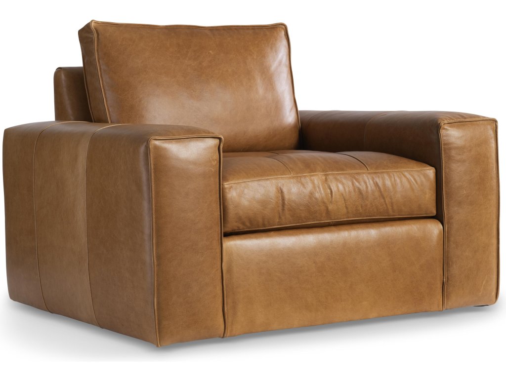 Nest Leather Swivel Chair - main image
