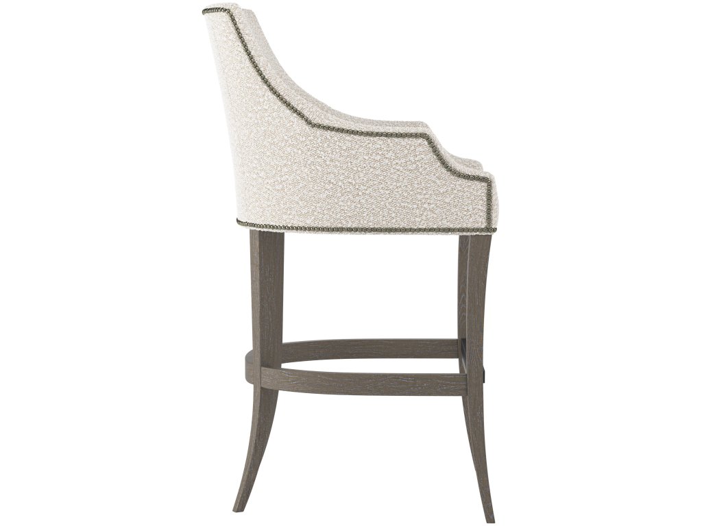 Keeley Fabric Bar Stool - image 1