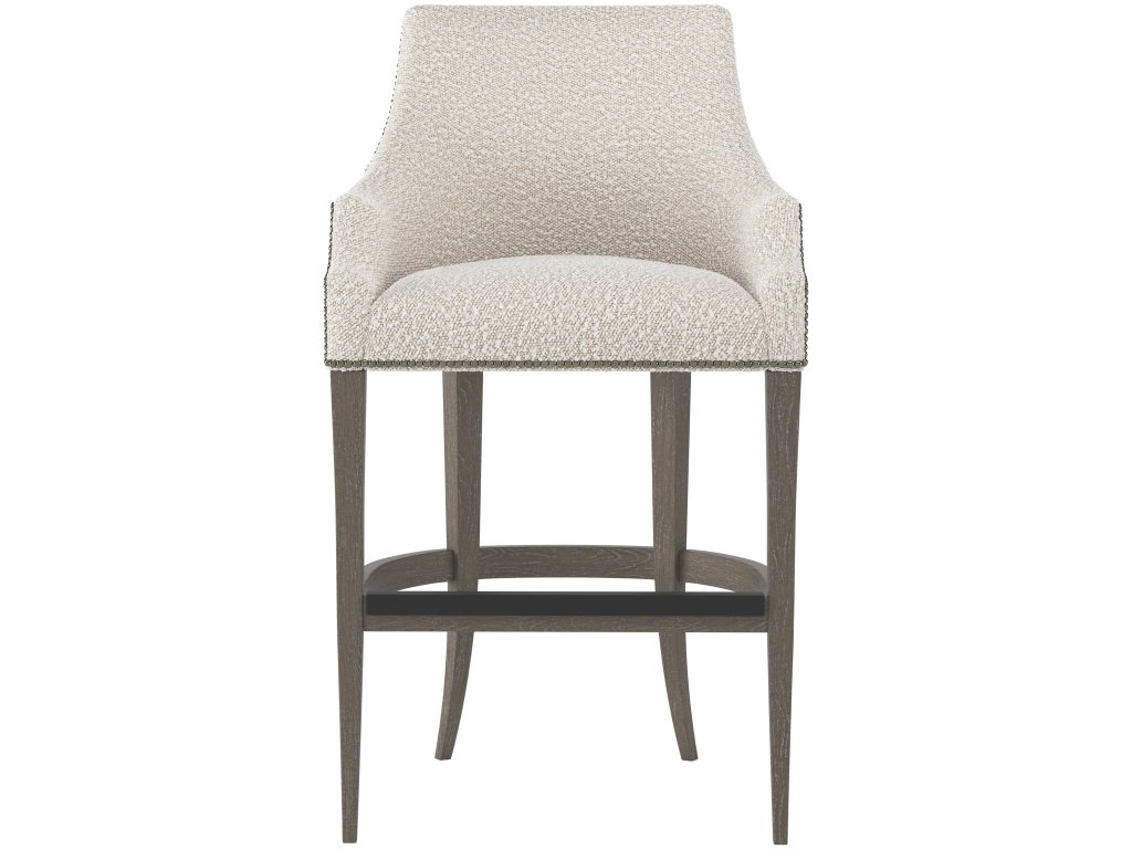 Keeley Fabric Bar Stool - image 2