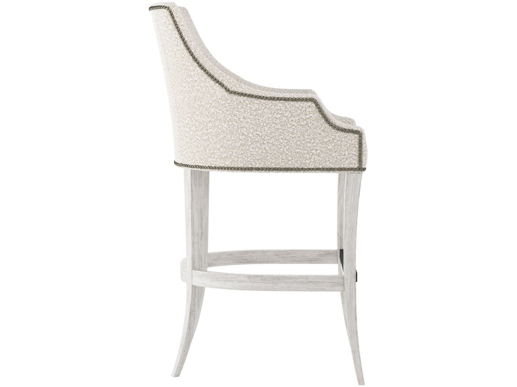 Keeley Fabric Bar Stool - image 1