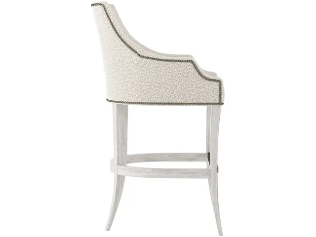 Keeley Fabric Bar Stool - Alternative View