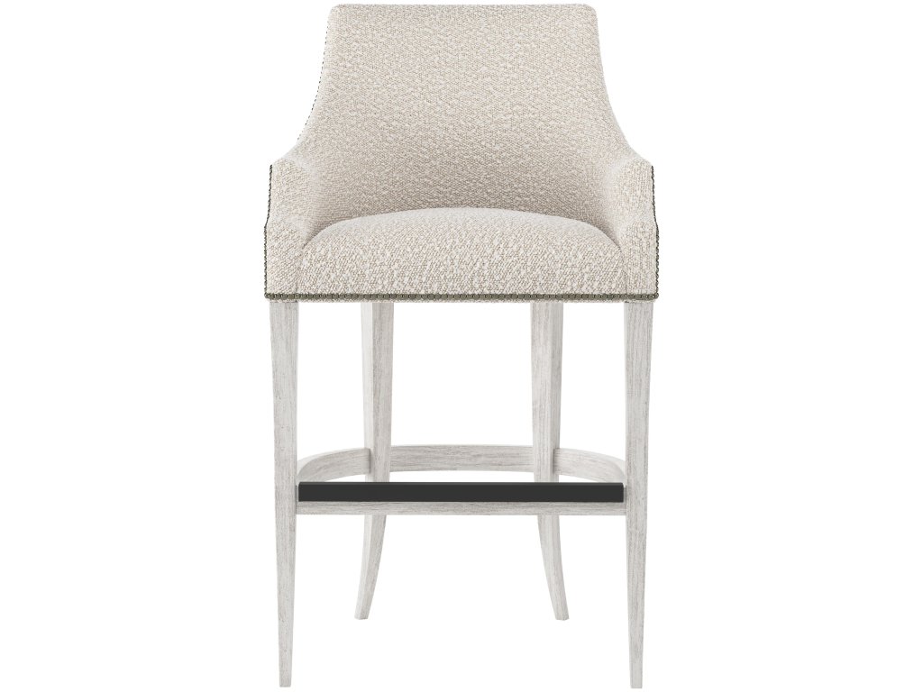 Keeley Fabric Bar Stool - image 2