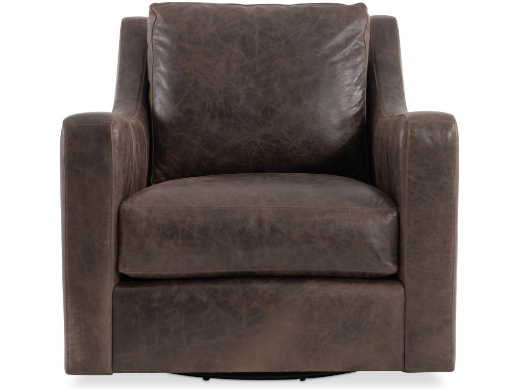 Ventura Leather Swivel Chair - image 2